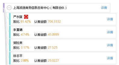 上海波造商務(wù)信息咨詢(xún)中心 有限合伙